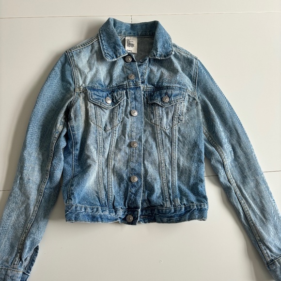 H&M Cropped Denim Jacket (2) - Picture 1 of 3